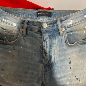 Purple jeans Slim Fit